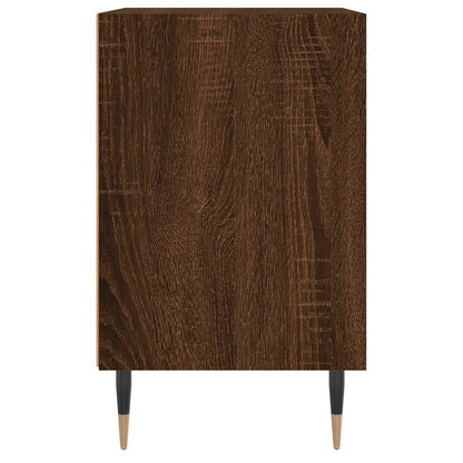 Mesita De Noche 2 Uds Madera Ingeniería Roble Marrón 40x30x50cm_4