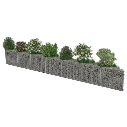 Muro De Gaviones De Acero 450x30x50 Cm / Vetonek_0