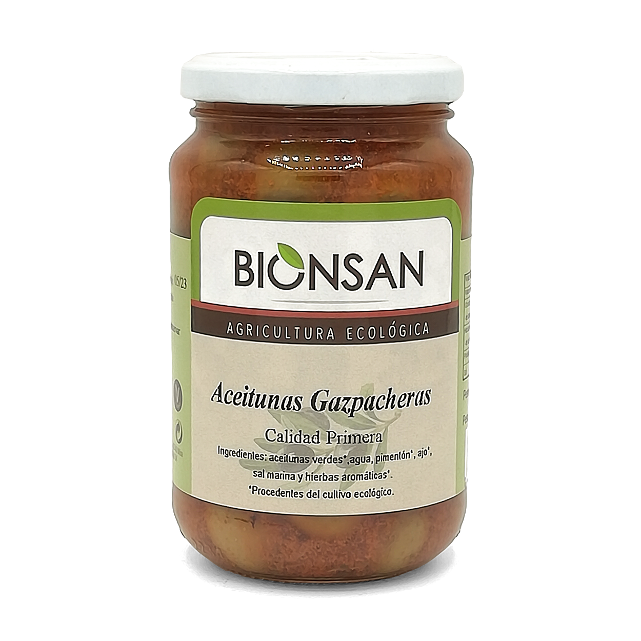 Aceitunas Gazpacheras Ecológicas De Proximidad 200gr