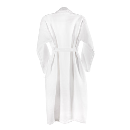 Albornoz L/xl 360 Gr/m2 Nido De Abeja 100% Algodón Blanco