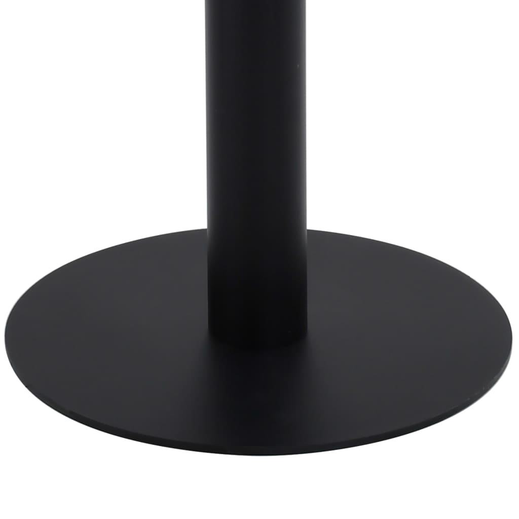 Mesa De Bistró Mdf Marrón Claro 50x50 Cm_3
