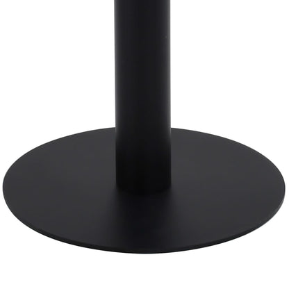 Mesa De Bistró Mdf Marrón Claro 50x50 Cm_3
