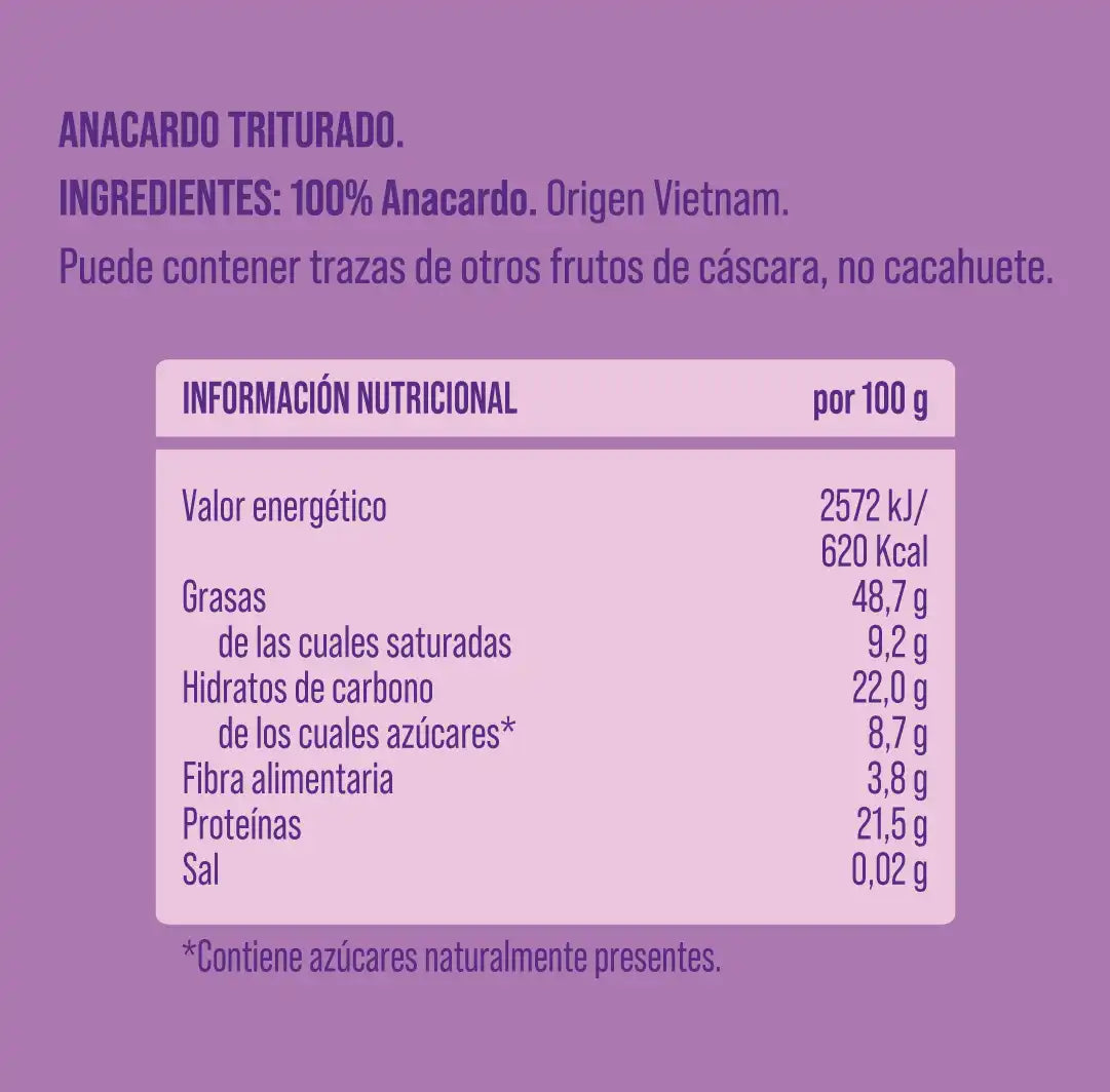 Pack crema 100% de anacardo 4 uds The Nut Club 720g_1