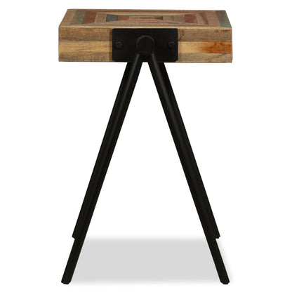 Mesa Auxiliar De Teca Maciza Reciclada_3