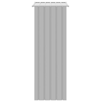 Vidaxl Jaula De Pájaros Acero Galvanizado Gris 215x78x200 Cm_3