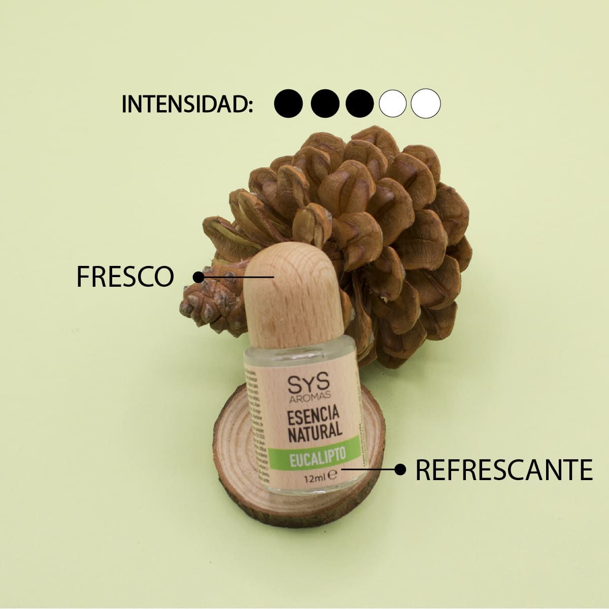 Esencia Natural Eucalipto 12 Ml Sys Aromas | Aroma Fresco Balsámico | Difusores Y Aromaterapia_2