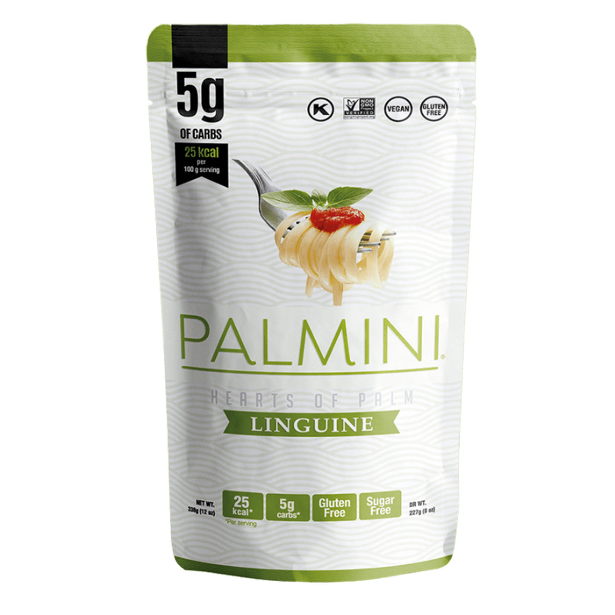 Pasta Linguine de palmito Palmini 338 g