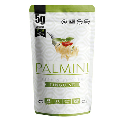 Pasta Linguine de palmito Palmini 338 g