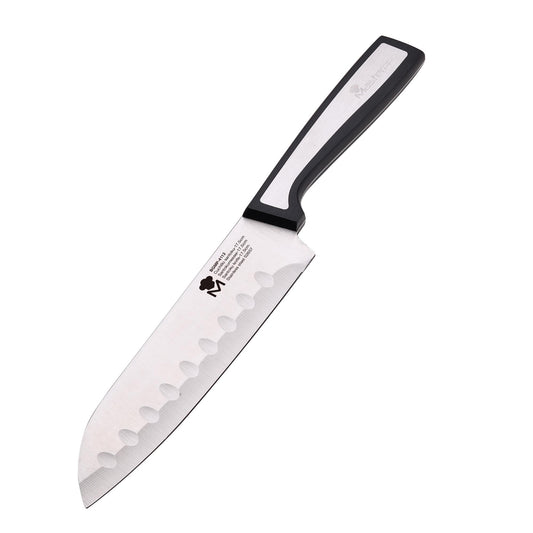 Cuchillo Santoku 17,5cm Sharp En Acero Inoxidable Masterpro_0
