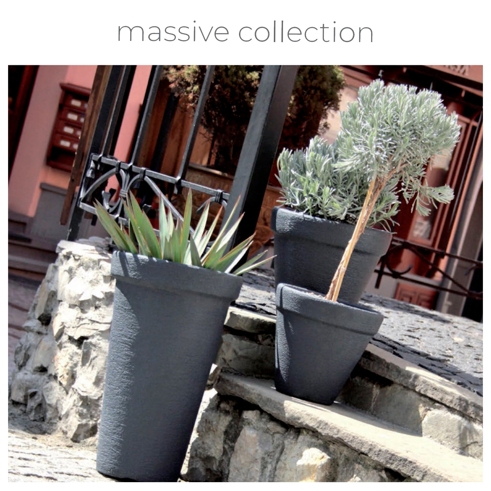 Maceta Classic Tower 86l., Con Depósito, Dimensiones (mm) 480x480x790, Color Ladrillo_1