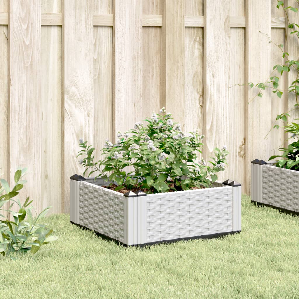 Jardinera Con Clavijas Pp Blanco 42,5x42,5x28,5 Cm_2