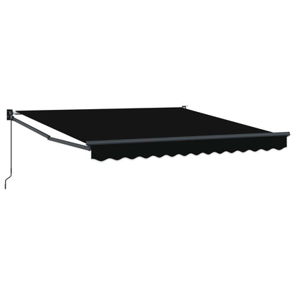 Toldo Retráctil Negro 300 X 250 X 165 Cm_0
