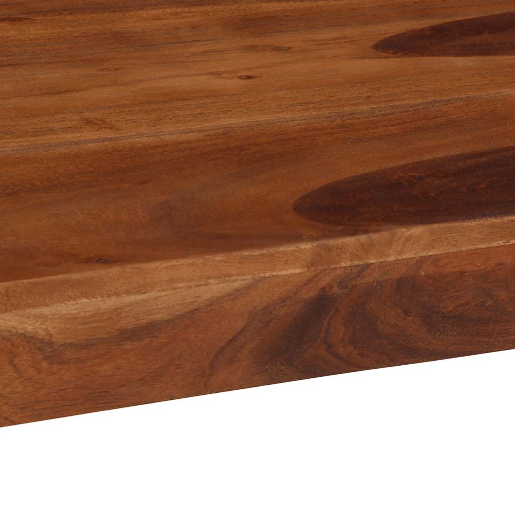 Mesa De Comedor Madera Maciza 120x60x76 Cm Acacia_4
