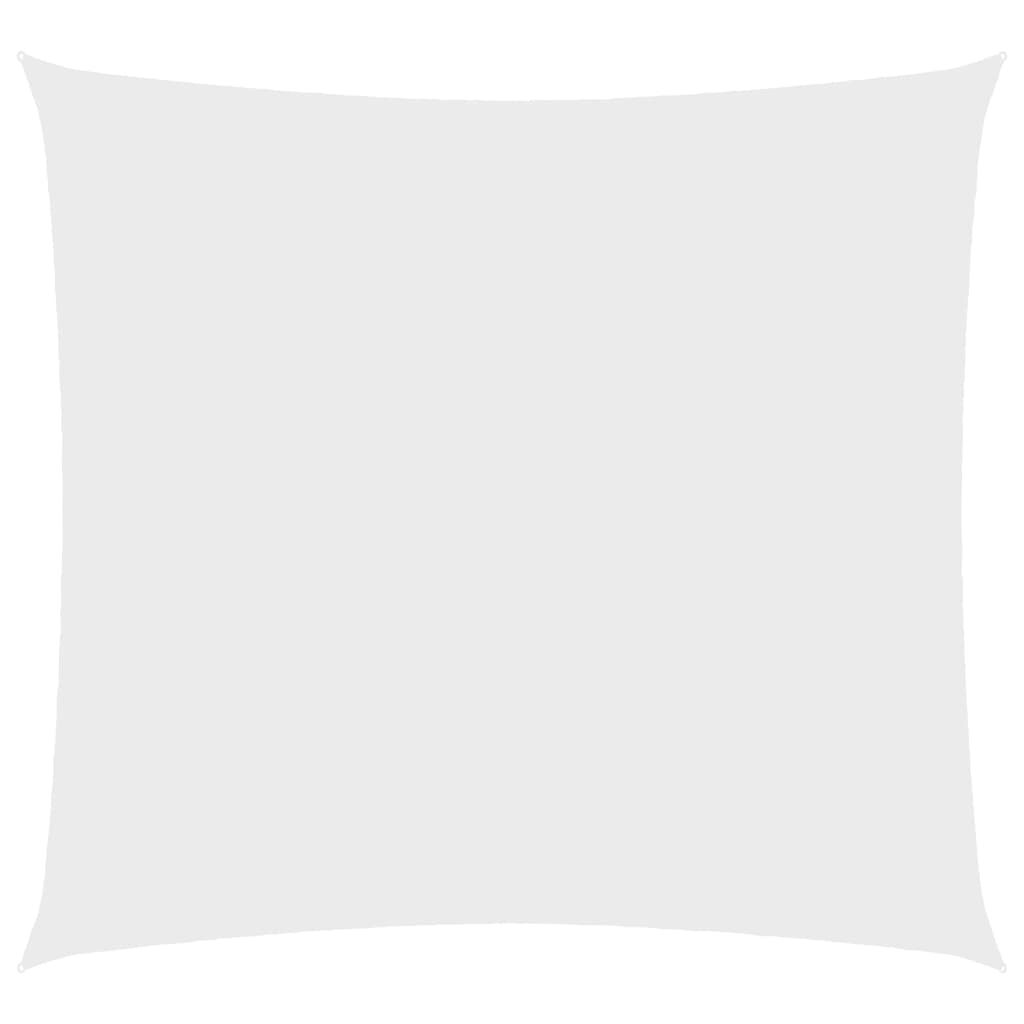 Vidaxl Toldo De Vela Cuadrado Tela Oxford Blanco 6x6 M_0