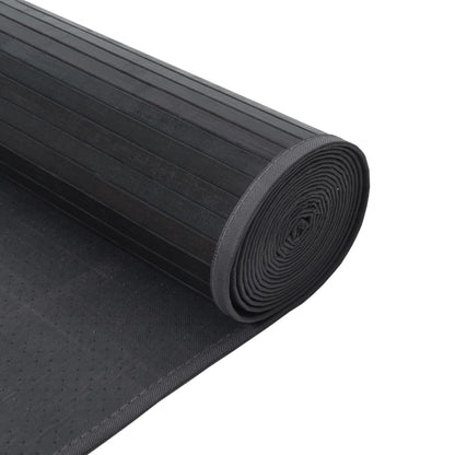 Vidaxl Alfombra Rectangular Bambú Gris 70x100 Cm_4