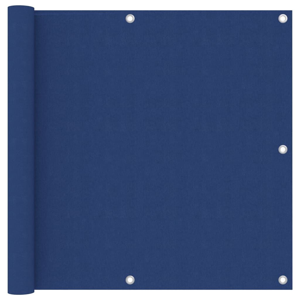 Vidaxl Toldo Para Balcón Tela Oxford Azul 90x300 Cm_0