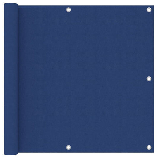 Vidaxl Toldo Para Balcón Tela Oxford Azul 90x300 Cm_0