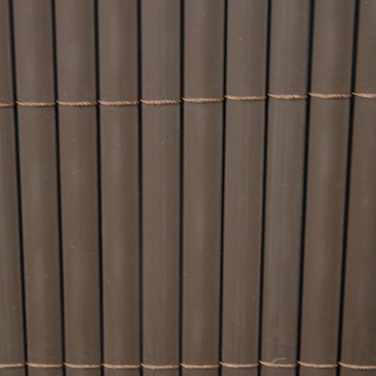 Cañizo Pvc Doble Cara| 1x3 M| Color Marron| Lamas 11 Mm| Composición 100% Pvc| Bridas De Sujeción Incluidas_3