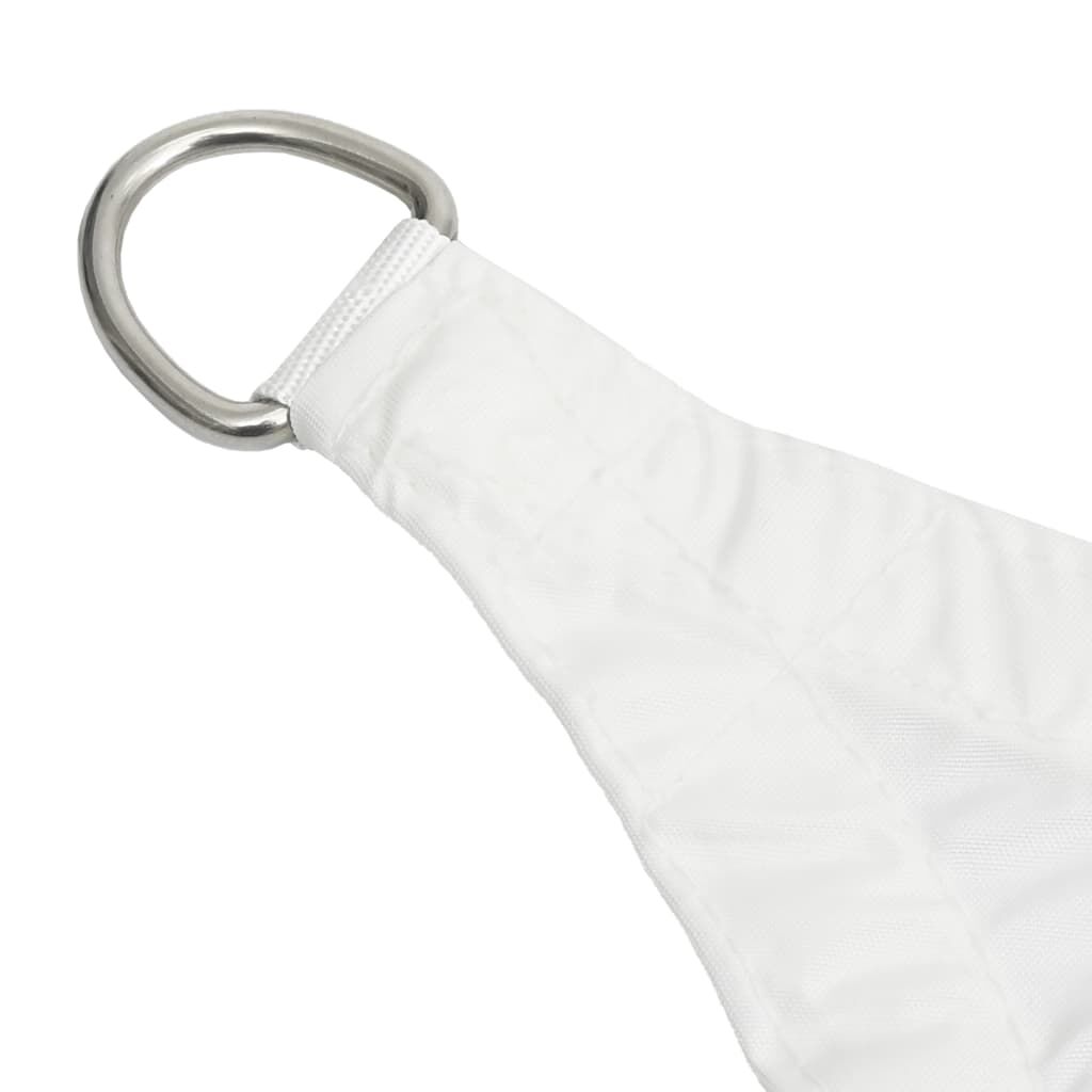 Vidaxl Toldo De Vela Tela Oxford Trapecio Blanco 2/4x3 M_3