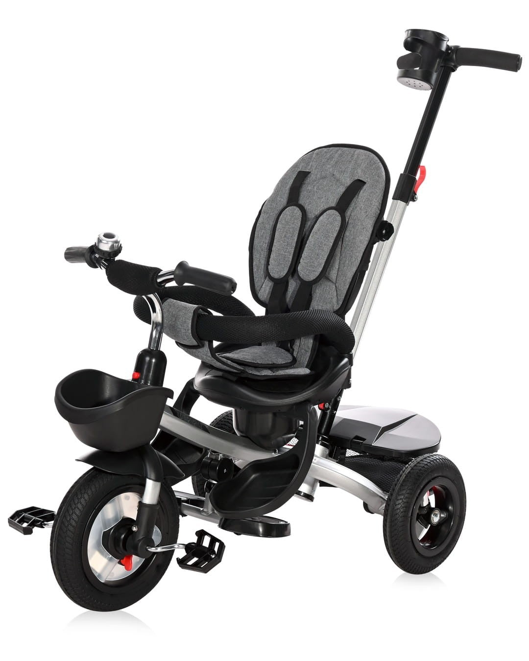 Triciclo Evolutivo Zippy Air Con Asiento Reversible Y Ruedas De Goma Ruby_3