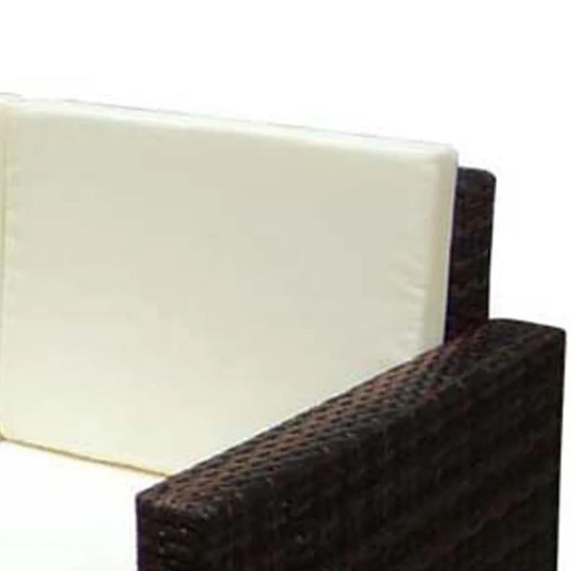Vidaxl Set Muebles De Jardín 2 Piezas Y Cojines Ratán Sintético Marrón_5