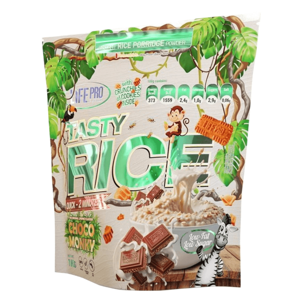 Tasty Rice (crema De Arroz) - 1kg - Choco Jungle - Harina De Arroz - Lifepro_0