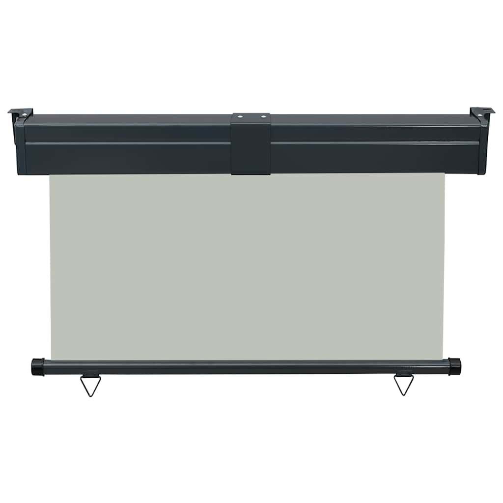 Vidaxl Toldo Lateral De Balcón Gris 125x250 Cm_3