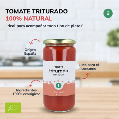 Tomate triturado ECO Planeta Huerto 670 g