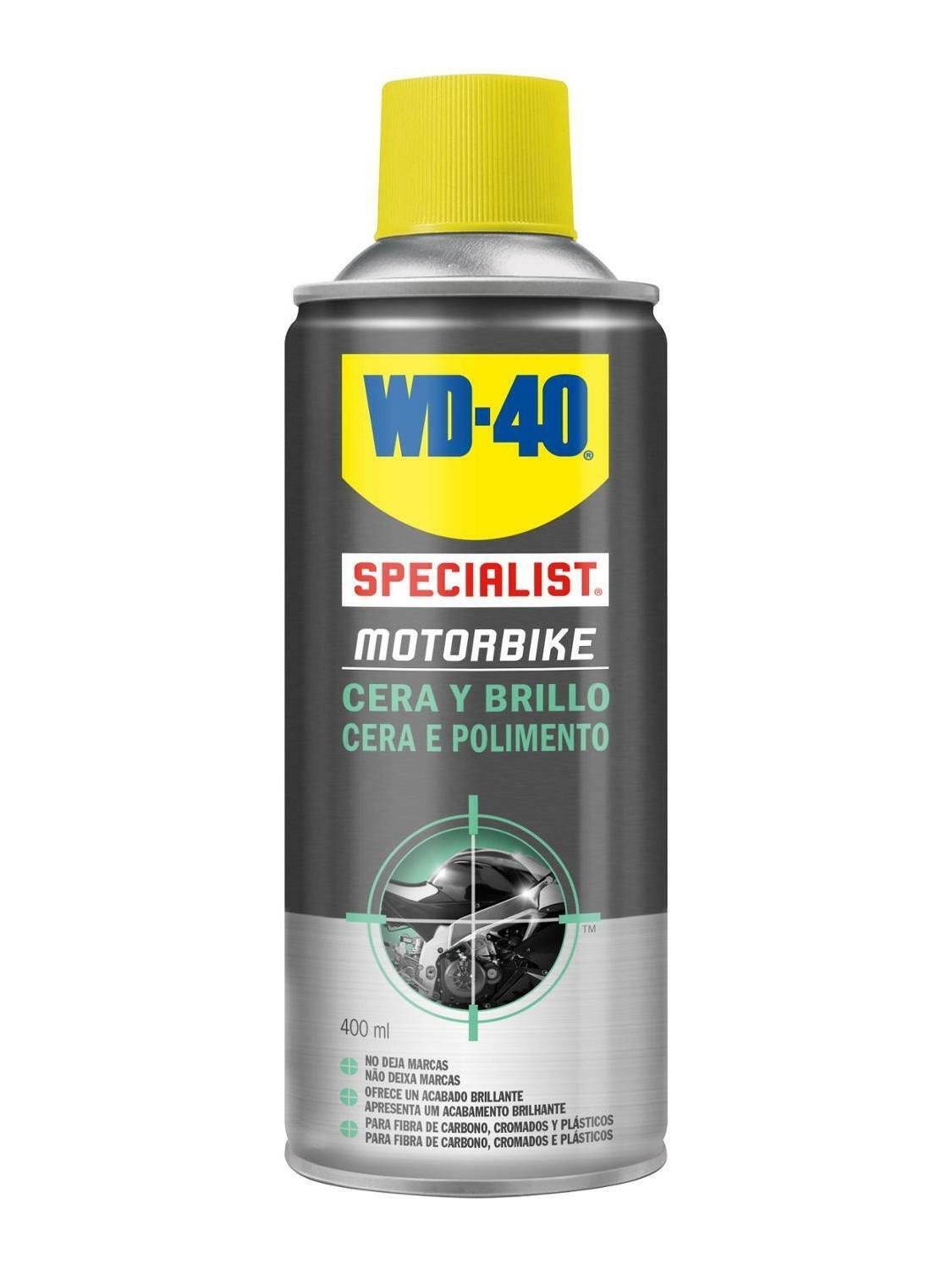 Wd40 - Cera Y Brillo Specialist® Moto - 400 Ml - 6 Uds._0