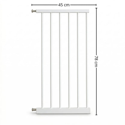 Extensión De 45 Cm Para Valla De Seguridad Infantil Y Para Mascotas, Blanco Bathby_5