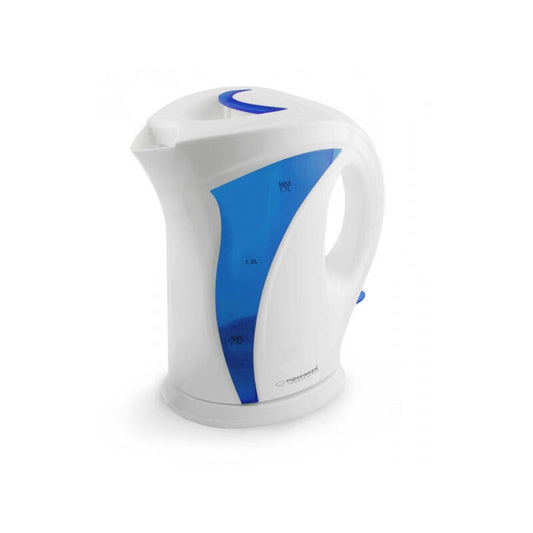 Hervidor De Agua Esperanza Ekk018b 1.7 L, Blanco / Azul_0