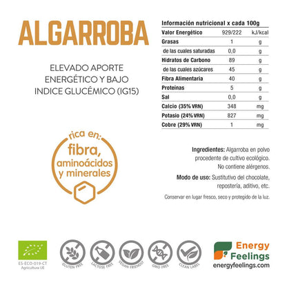 ALGARROBA ECO polvo Doypack Energy Feelings 200 g