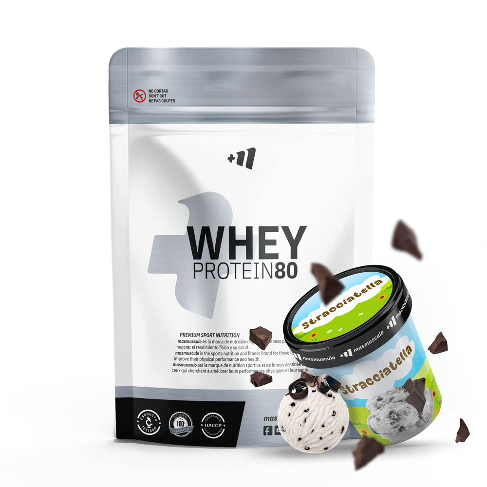 Whey Protein80 - 500g - Stracciatella - Aumenta La Masa Muscular - Masmusculo_0