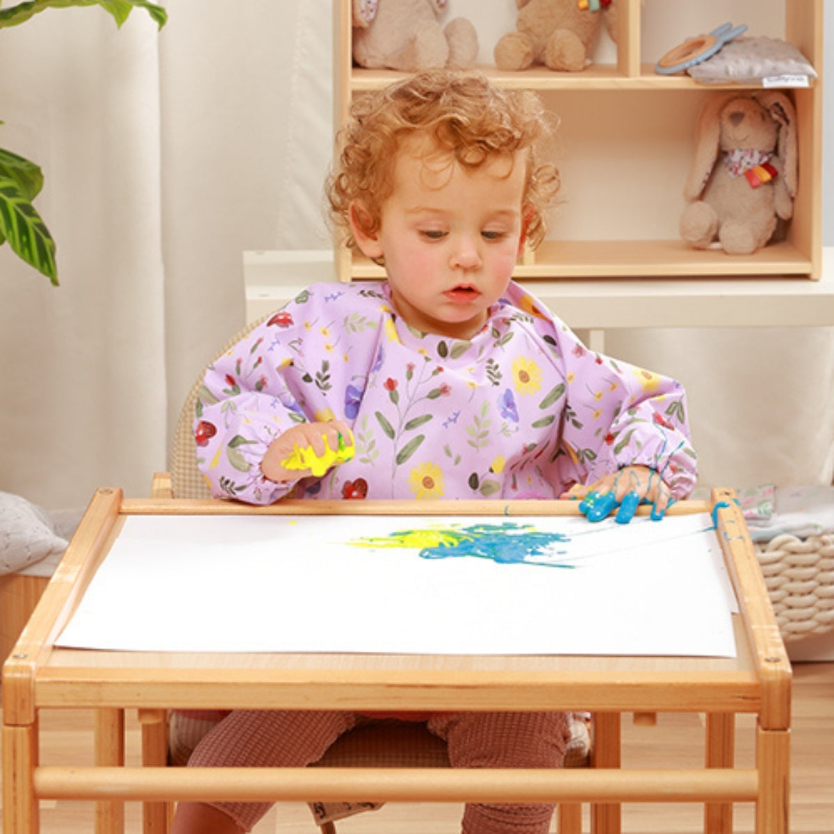 Babero Baby Con Mangas 6m-2a Garden_4