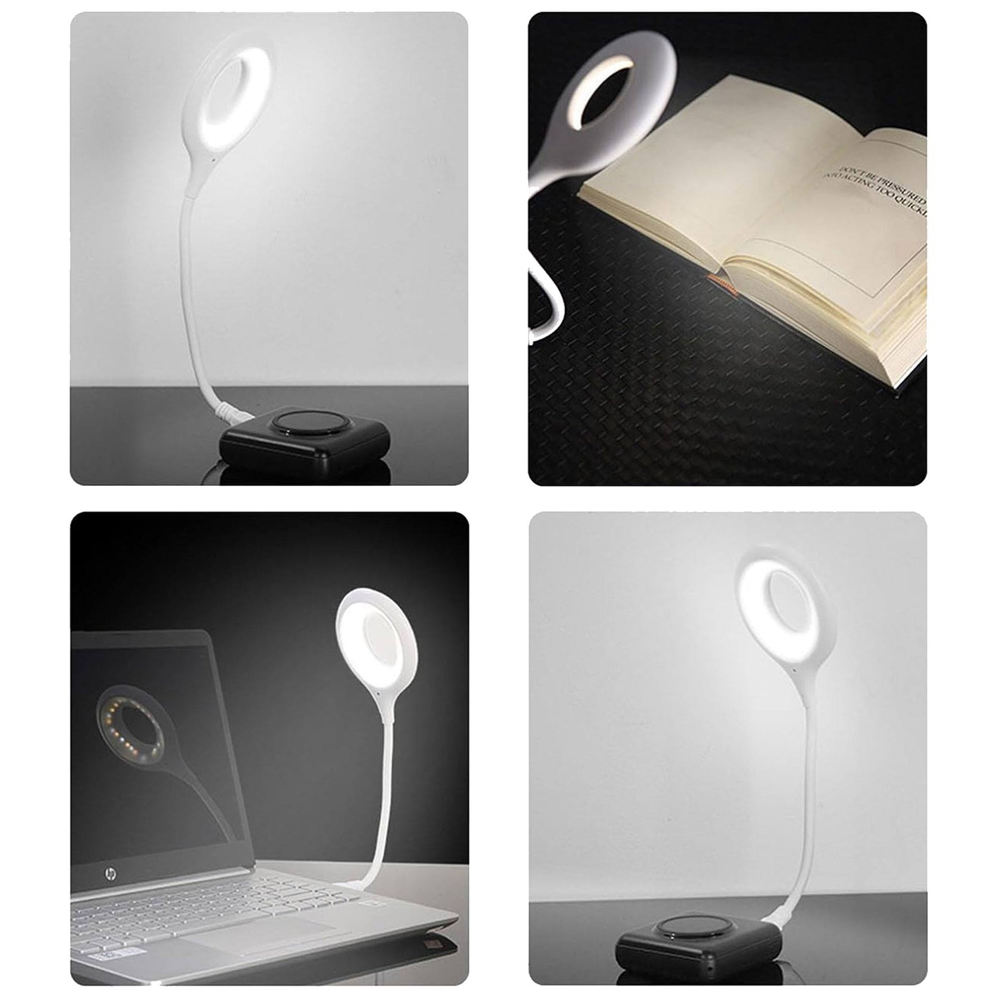 Well Home Lámpara Con Control Por Voz Color Blanco H.32cm