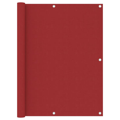 Vidaxl Toldo Para Balcón Tela Oxford Rojo 120x400 Cm_0