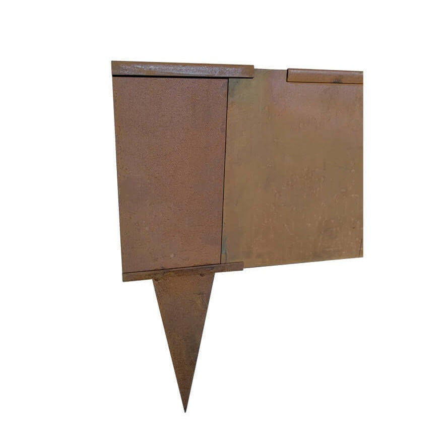 Estacas Borduras De Acero Corten / 15 Cm / Redondeado_2