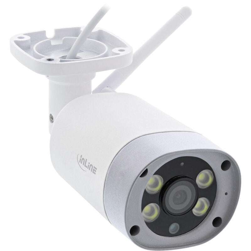 Cámara Exterior Inline Smart Home Hd Con Luces Led, Ip66_0