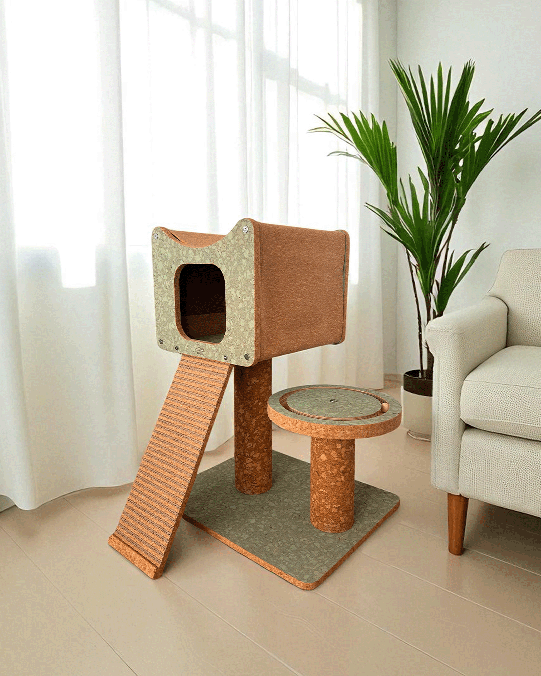 Estructura De Escalada De Corcho Faro_0