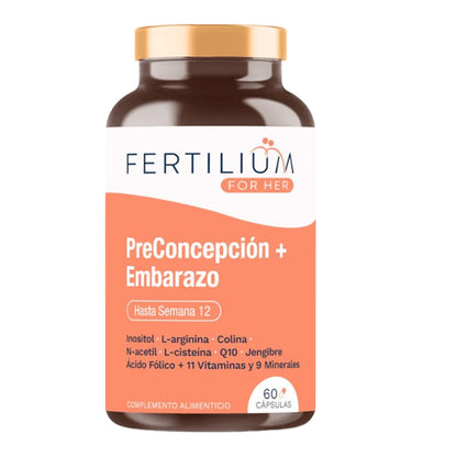 Preconcepción y Embarazo Fertilium 60 cápsulas