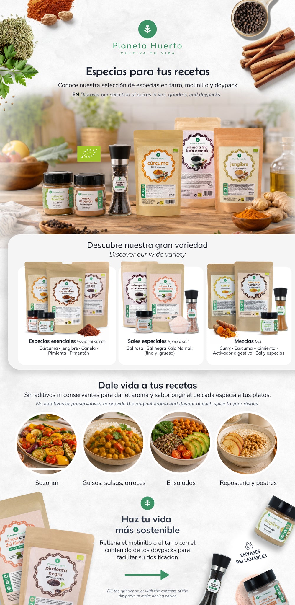 Jengibre cristalizado dados BIO Planeta Huerto 150 g