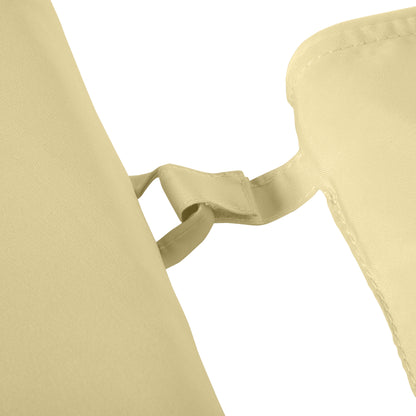 Outsunny Cojín Tumbona Exterior Solo 198x53x5cm Con Reposacabezas Crema_3