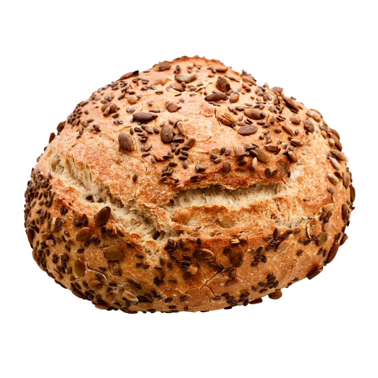 Hogaza de pan de espelta ecológica con semillas 500 g_0