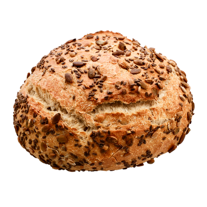 Hogaza de pan de espelta ecológica con semillas 500 g_0