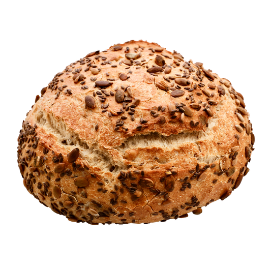 Hogaza de pan de espelta ecológica con semillas 500 g_0