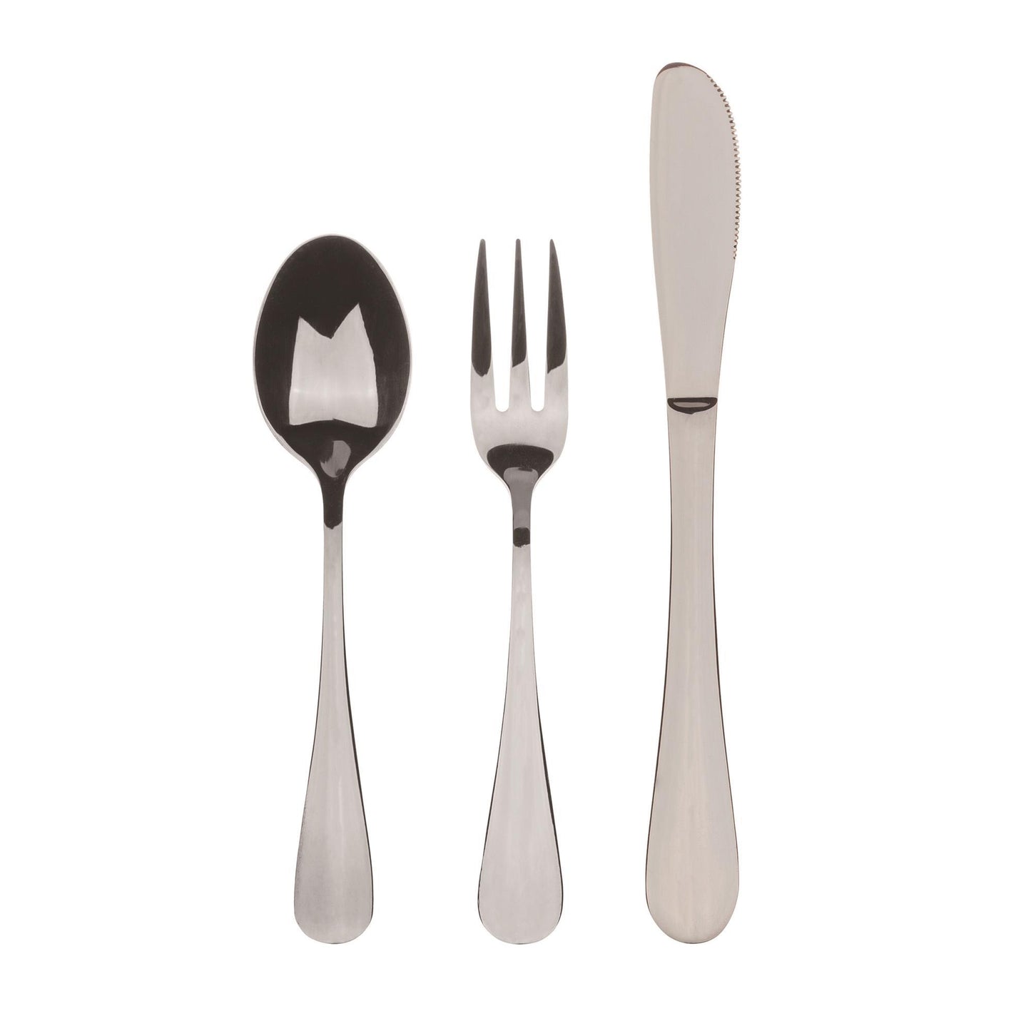 Set De 3 Cubiertos Infantiles Munich Acero Inoxidable Bergner_0