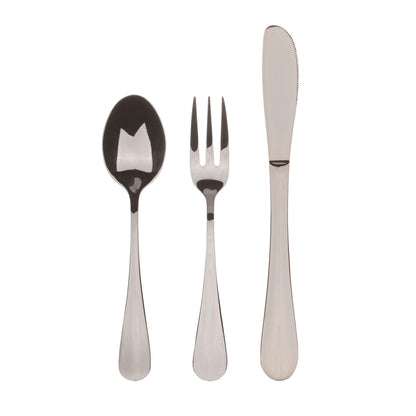 Set De 3 Cubiertos Infantiles Munich Acero Inoxidable Bergner_0