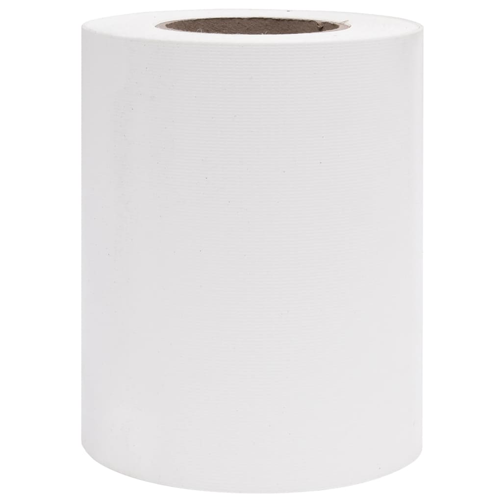 Panel De Valla De Pvc Blanco 70x0,19 M / Vetonek_4