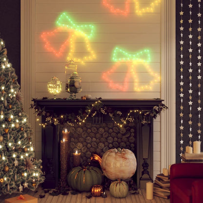 Vidaxl Figura De Campanas De Navidad Con 72 Leds 50x56 Cm_1