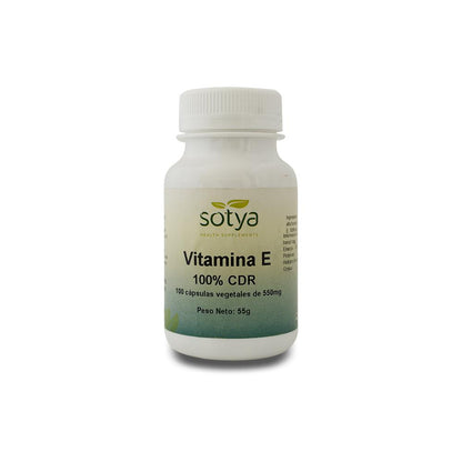 Vitamina E 100% Cdr Sotya  100 Caps